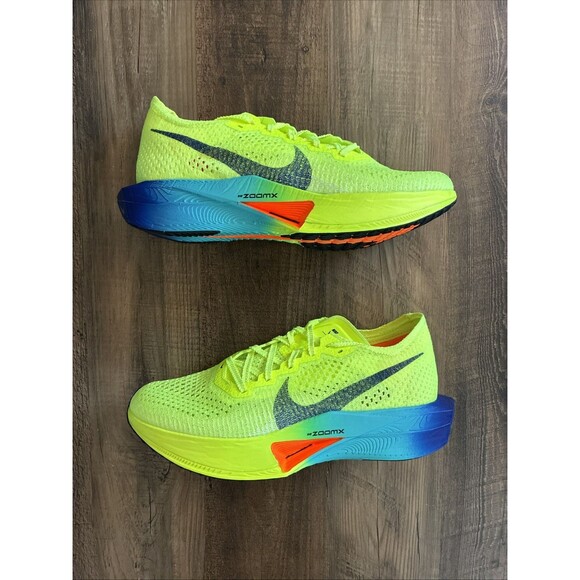 Nike Zoomx Vaporfly Next% 3 Volt Black Blue Women Size 10 Running DV4130-700 - Picture 1 of 7